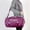 Purple, variant on PAVEOS Travel Tote Bags Foldable, Travel Duffel Bag, Sports Tote Gym Bag, Shoulder Weekenders Overnight Bag for Women