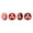 Red, variant on 4PCS Aluminum Alloy Motor Protective Cover For AIR 3S/AIR 3/MAVIC 3 PRO/MAVIC 3 Drone Accessories, Red