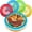 Multicolor, variant on NOGIS Set of 12 Reusable Paper Plate Holders 10.4" in Assorted Vibrant Colors - Fits 9" Paper Plates - Sturdy and Firm, Great for Parties, Camping, BBQ, Picnic (Assorted Colors)