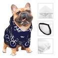 thumbnail image 3 of Balery Bicycle1 Sudadera con Capucha para Perros Pequeños – Ropa para Mascotas, Disfraz para Perros y Gatos, Ideal para Fiestas y Cosplay-Small, 3 of 7