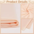 thumbnail image 4 of 1sheet Polyester Fabric for Making PeachPuff 150x100x0.04cm, 4 of 6
