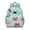 Greenish-blue-93, variant on Nautical Underwater Marine Life Students Backpack With Dolphin, Shark, Whale Ocean Tropical Sea Abstract Funny Pattern