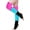 Ohole81-mix4, variant on YEKEYI Women Girls Thigh High Neon Ribbed Long 80s 90s Party Skating Leg Warmers
