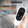thumbnail image 5 of Heating Pad for Neck And Shoulders And Back, Valentines Day Gifts for Her Him Women Men Mom Wife, Heating Pad for Back, Multi Heat Settings, Timers Auto-Off, Large Neck Heating Pad, Local Warehouse, 5 of 9