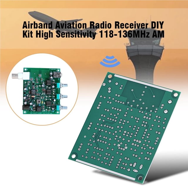 Airband Aviación Radio Receptor Diy Kit Alta Sensibilidad 118-136Mhz Am Speravity EL007055-00