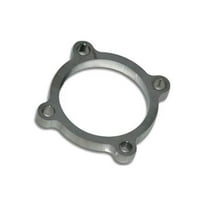 Vibrant 14380 Turbocharger Down Pipe Flange - Silver - 0.5 In.- Mild Steel
