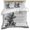 Gray, variant on 3 Piece Modern Elephant Duvet Cover Set Queen Size, Microfiber Comforter/Quilt Cover with Corner Ties and 2 Pillowcases, Grey Modern Art Bathtub All Season Soft Bedding with Zipper Closure