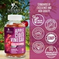 thumbnail image 5 of Apple Cider Vinegar Gummies 1000mg per Serving - Sugar Free Max Strength ACV Gummy Vitamins Supplement, Advanced Formula, Vitamin B12 Supports Metabolism & Energy, Keto Friendly, Vegan, 60 Gummies, 5 of 10