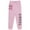 Light Pink, variant on DISNEY Girls Lilo and Stitch Jogger Sweatpants with Minnie Mouse Princesses, Little and Big Girls Sizes 4-16