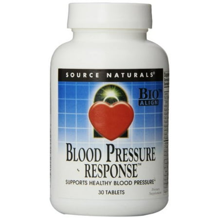Source Naturals Blood Pressure Response, 30 (Best Natural Blood Pressure Supplement)