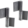 thumbnail image 1 of Bisagras de puerta JAMW soldadas metal 82 mm 2 piezas, 1 of 5