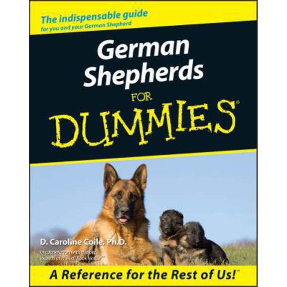 Pre-Owned German Shepherds for Dummies (Paperback) 0764552805 9780764552809
