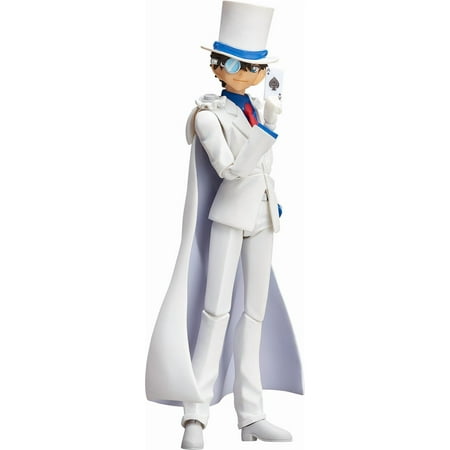 Figma Detective Conan Kaito Kuroba Kaito Kid ABS PVC Freeing Figure Kid The Phantom Thief