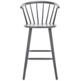 thumbnail image 5 of SAFAVIEH Blanchard Contemporary Bar Stool, Grey, Set of 2 (21.7 in. W x 20.5 in. D x 41.5 in. H), 5 of 13