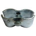 thumbnail image 2 of Chain Link Fence PANEL CLAMPS ~ KENNEL CLAMPS: (8 Set) for 1-3/8" chain link fence pipe panel frames. For Dog kennels / dog runs, or tempory chain link fence. Saddle clamps., 2 of 3