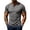 73#（Dark Gray）, variant on Men's Short Sleeve Henley Shirt Athletic Slim Fit Button Down Tops Casual Workout Tee （Red,S）