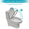 thumbnail image 6 of Ceramic One Piece Toilet,Dual Flush with Soft Clsoing Seat, 6 of 8