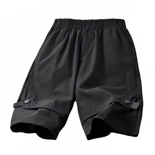 Odeerbi 3-14 Años Niños Pantalones Cortos Cargo Verano Bermudas Pata Ancha Pantalones Cortos Deportivos Casual Cintura Elástica