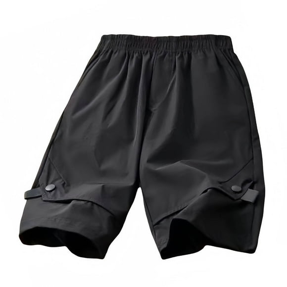 JIUKE Boys Girls Cargo Shorts Toddler Lightweight Pockets Athletic Summer Casual Hiking Shorts 7-8Y
