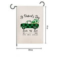 thumbnail image 6 of St Patricks Day Garden Flag Decorations Outdoor Banner,12x18 inch Double Sided, small garden flags for outside,Spring Welcome Garden Flag,Holiday Yard Sign Seasonal Flag（2 Pack ）, 6 of 6