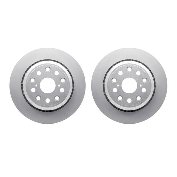 Dynamic Friction Company Rear Geospec Brake Rotors 4002-75009