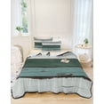 Abstract Wood Grain 3 Pieces Quilt Set, 1 Quilt with 2 Shams, Beige ...