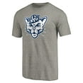 thumbnail image 2 of Men's Gray BYU Cougars Auxiliary Logo Tri-Blend T-Shirt, 2 of 3