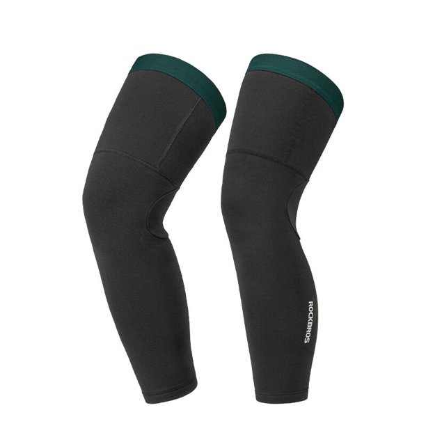 ROCKBROS Ciclismo Brazo Mangas Caliente A Prueba De Viento Manga De Pierna Cómodas Almohadillas De Lana Protección De La Transpirables Elásticos Invierno Deportes Al Aire Libre