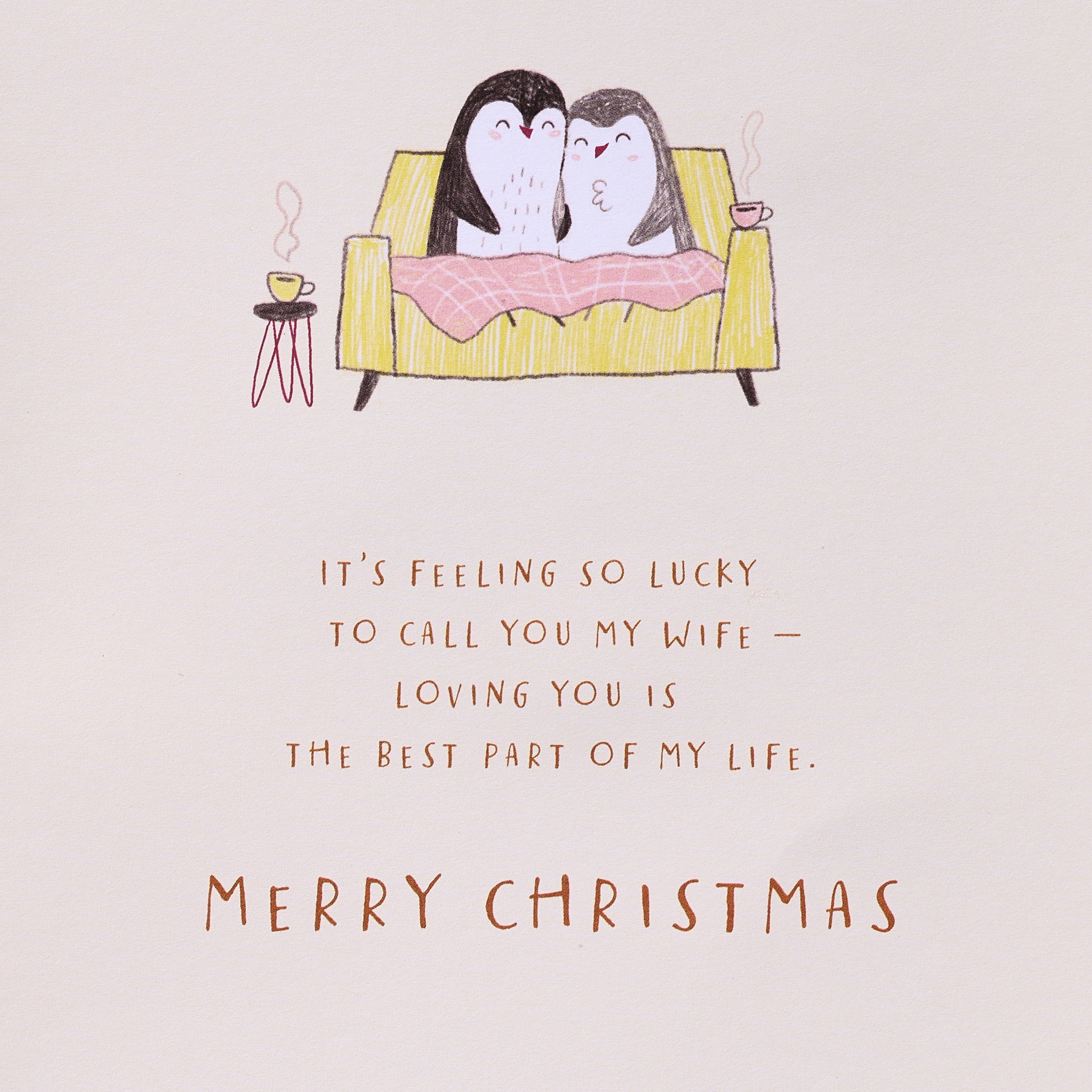 American Greetings Christmas Card for Wife (The Best Part)