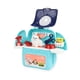 thumbnail image 2 of Niños simulación banco de trabajo educativo herramientas juguete mochila 2-en-1 bebé educación temprana preescolar juguetes plegables plástico bebé regalos maquillaje animal azul Vogacara FN001325-02, 2 of 7