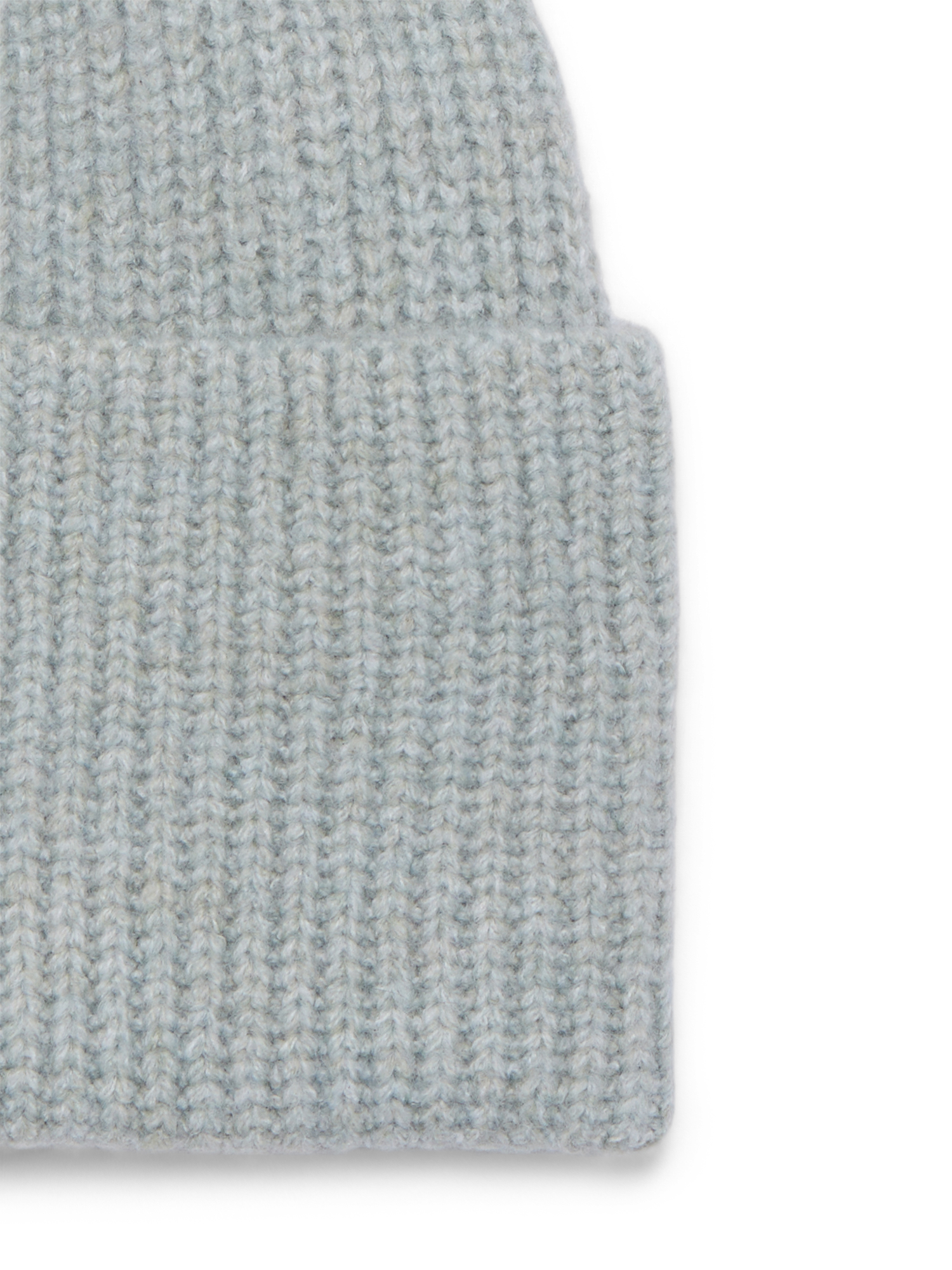 Time and Tru Women's Wide Cuff Beanie, One Size, Grey