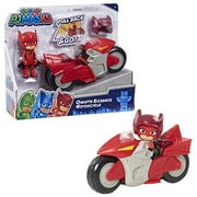 PJ Masks Owlette Kickback Motorcycle Pull Back