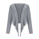 thumbnail image 2 of TaTaai Women's Front Tie Wrap Long Sleeve Leisure Cover Up, Solid Color Comfort Yoga Ballet Sports Outer Tops Gift, 2 of 9