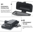 thumbnail image 4 of FONWILYO Moule à Sandwich en Aluminium pour Rétention de Chaleur Cuisson 1Ensemble, 4 of 4