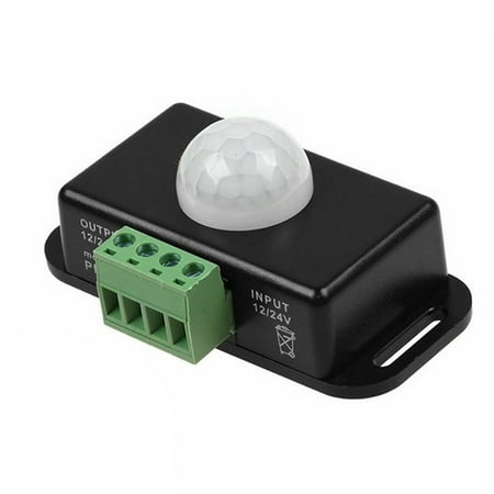 

DC 12V/24V Automatic Body Infrared PIR LED Light Strip Motion Sensor Switch
