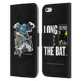 thumbnail image 1 of Head Case Designs Officially Licensed Batman DC Comics 80th Anniversary Ripped Paper Logo Leather Book Wallet Case Compatible with Apple iPhone 6 Plus / iPhone 6s Plus, 1 of 6