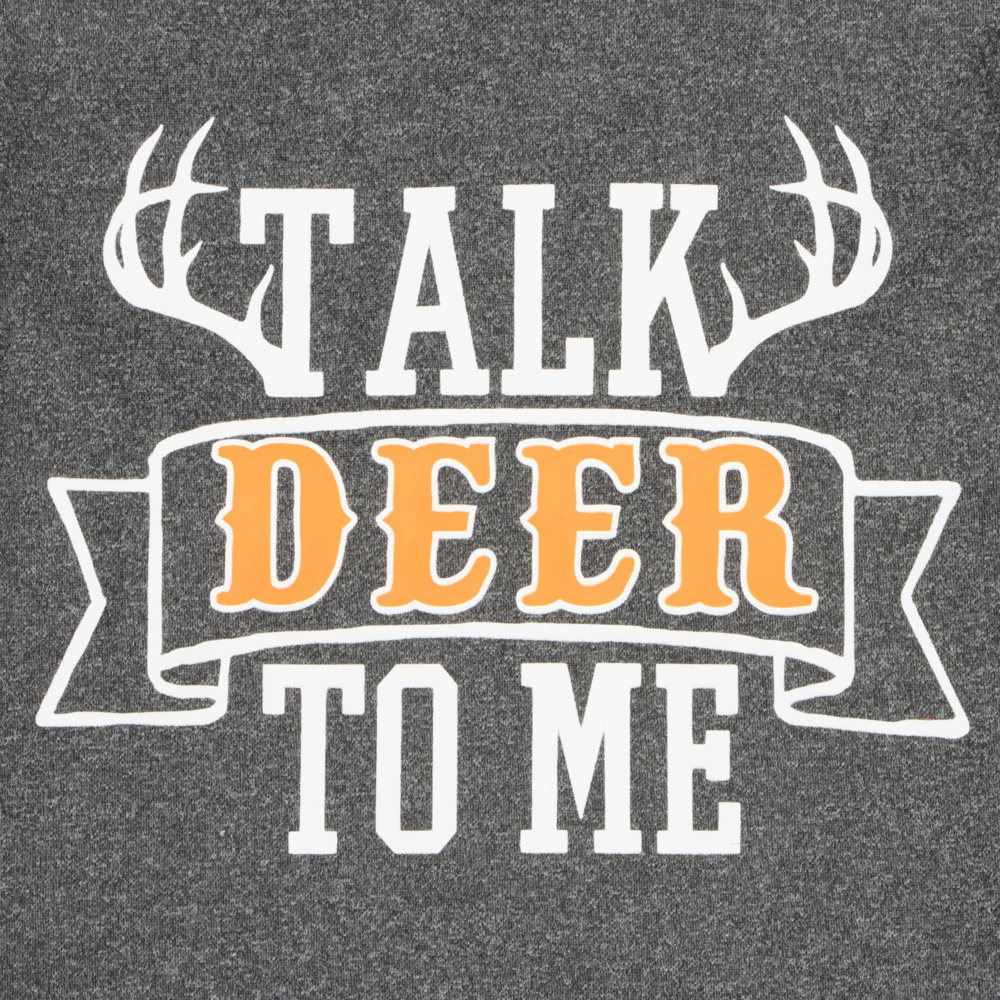 Mossy Oak Talk Deer to Me Fall Dog Hoodie, Gray, Medium