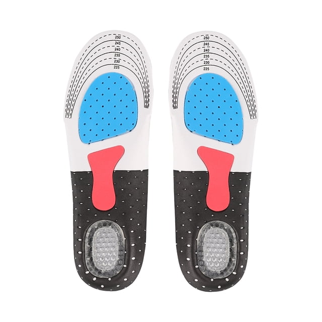 Plantillas Ortopédicos Foot Arch Support Sport Shoe Pad Plantillas de gel para correr Inserte Cojín TOMSHOO Plantillas