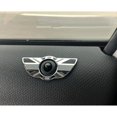 thumbnail image 4 of Union Jack Style Wing Emblem Rings For Mini Cooper R60 Countryman R61 Paceman Door Lock Knobs, Black/Grey UK Flag Design, 4 of 9