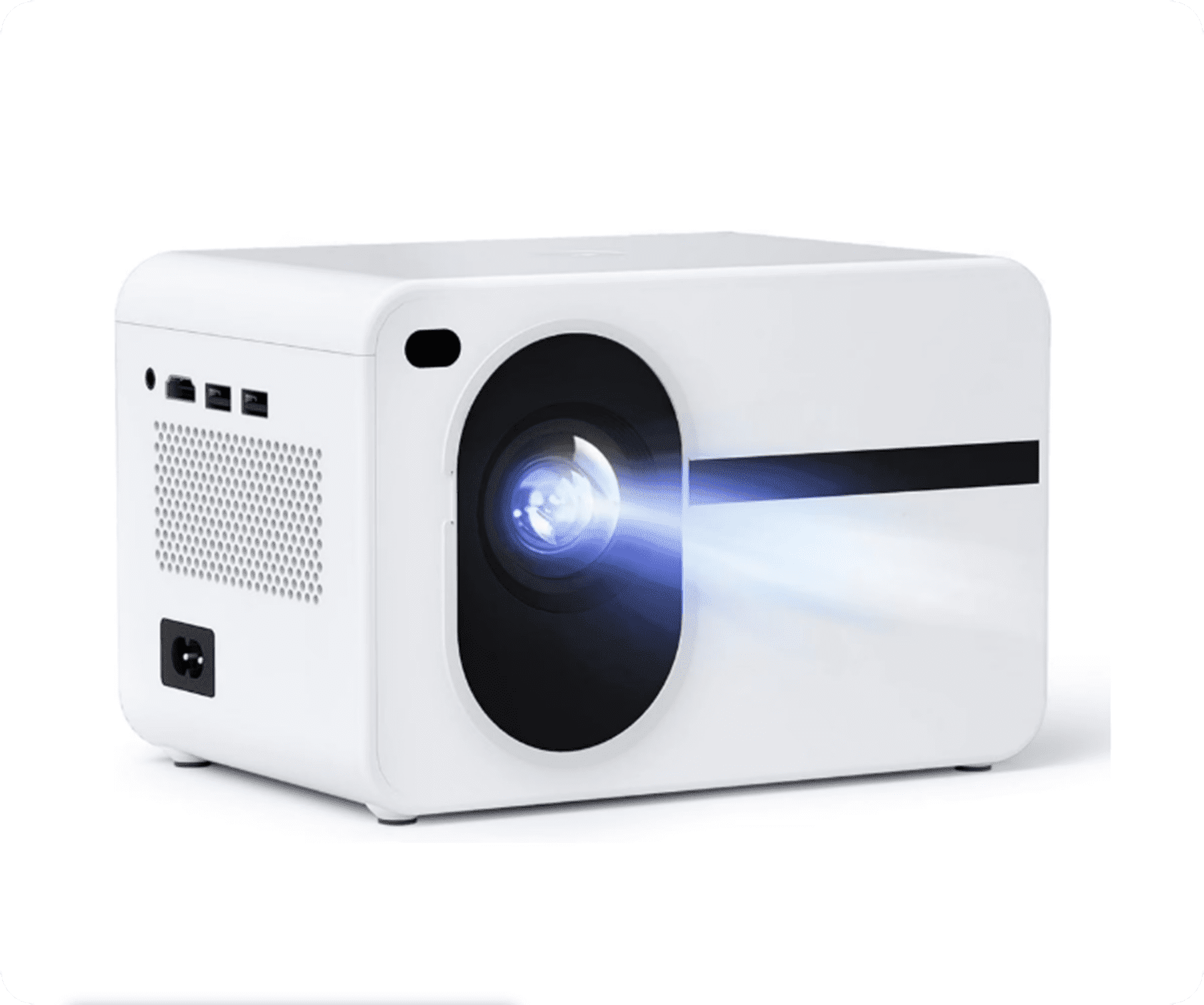 Emotn H1 Mini Projector, Native 1080P, 250 ANSI Lumen, Android 9.0