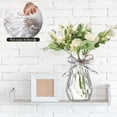 thumbnail image 3 of Plastic Clear Bud Vase Decorative Flower Vase Plant Holder Modern Centerpiece Vase for Home Wedding Party, 3 of 8