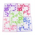 thumbnail image 4 of maskred Wall Sticker Butterflies Flower Vine Paper Lightweight Wallpaper Mould Proof Home Accessory Toilet Background Mural Purple, 4 of 8