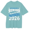 thumbnail image 4 of MEICHEN Graduation Gifts for Her: A Senior My Last First Day Class 2026 Back School Adult Lightweight T Shirt Womens Spring Summer Tops, 4 of 4