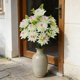 thumbnail image 1 of 12 Tallos Artificiales de Orquídeas, Mariposas y Piñas para Decoración de Bodas, Centros de Mesa y Eventos., 1 of 6