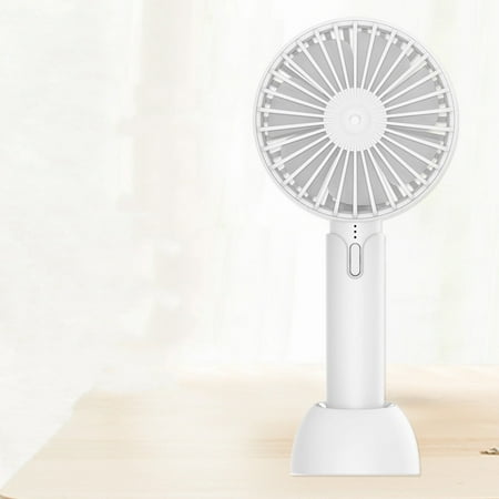 

Homeex Handheld Mini Silent Fan Desktop Portable White USB