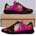 thumbnail image 3 of In October We Wear Pink Breast Cancer Awareness Shoes Sneakers for Women Men Black Size 7, 3 of 7