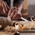 thumbnail image 3 of Juego de cinceles de acero al carbono para tallado de madera Ehuebsd Kit de escultura de carpinteros herramientas de torno 6 piezas, 3 of 8