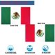 thumbnail image 2 of Bandera de México para exteriores de doble cara: resistente, de 3 capas, súper duradera, con borde cosido de 4 filas y 2 ojales de latón., 2 of 7
