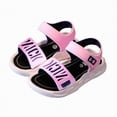 thumbnail image 3 of TOWED22 Boys Water Sandals Outdoor Hiking Adjustable Strap Sport Sandals(Red,1), 3 of 5