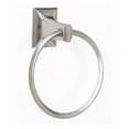 thumbnail image 7 of Geometric Wall Mounted Towel Ring, Chocolate Bronze, 7 of 7